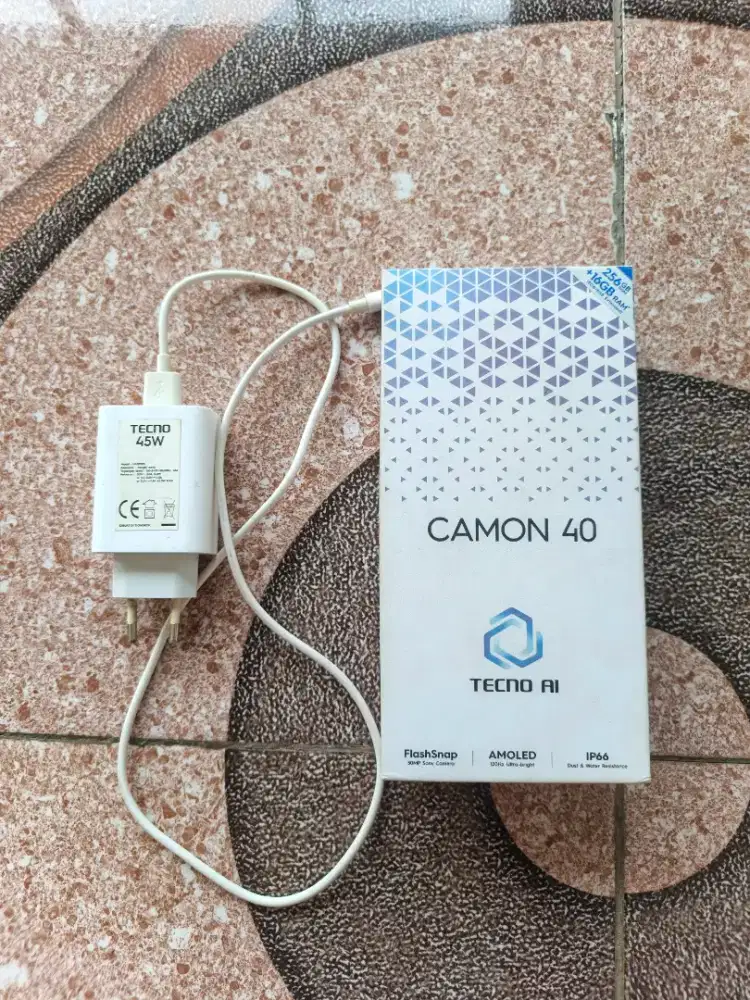 Tecno camon 40 basic 8/256 fullset
