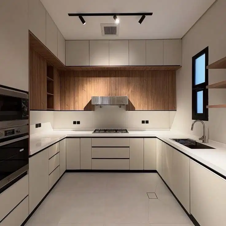 Custom kitchen set minimalis wardrobe bedroom set dan livingroom set