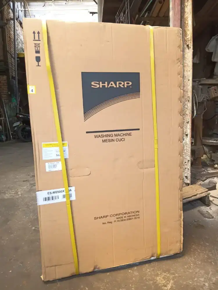 mesin cuci Sharp baru 8.5 kg