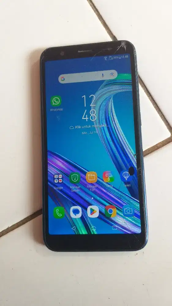 Asus Zenfone Live Ram 2/16 Normal Apa Adanya
