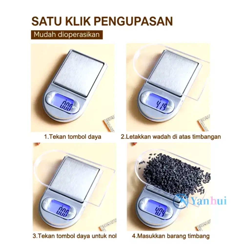 Timbangan Digital Emas 200g