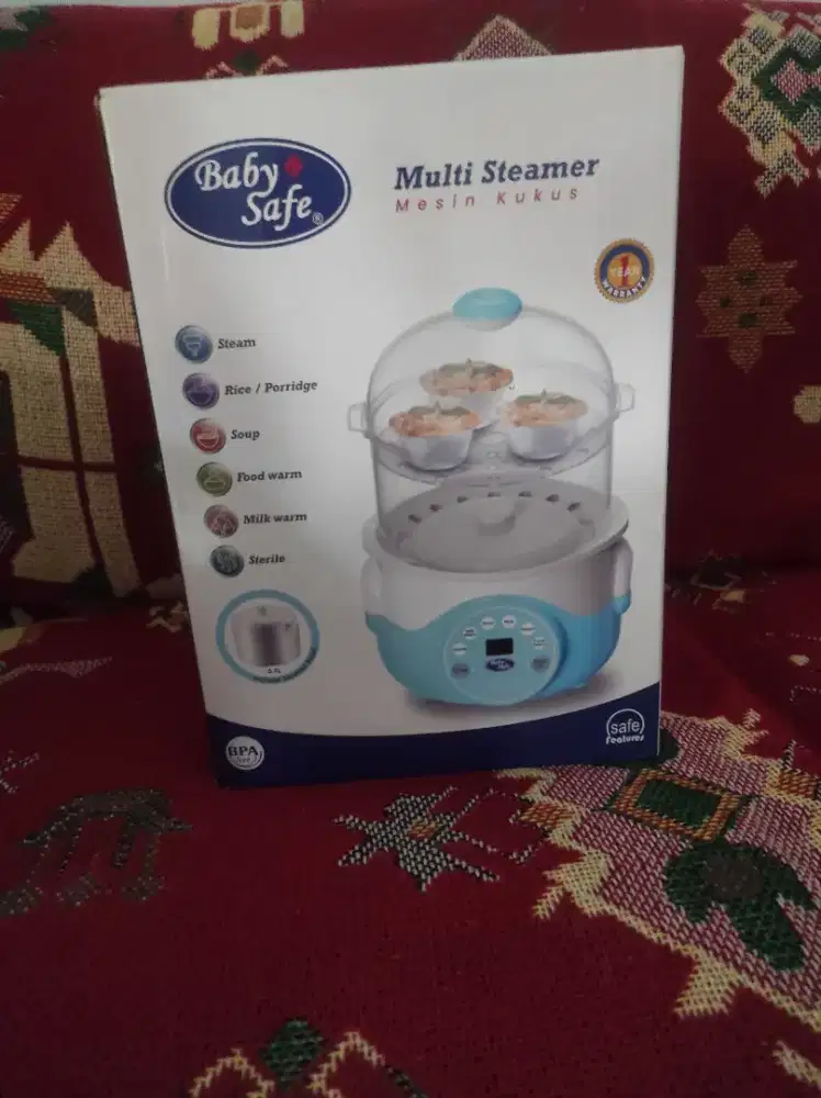 Babysafe multisteamer
