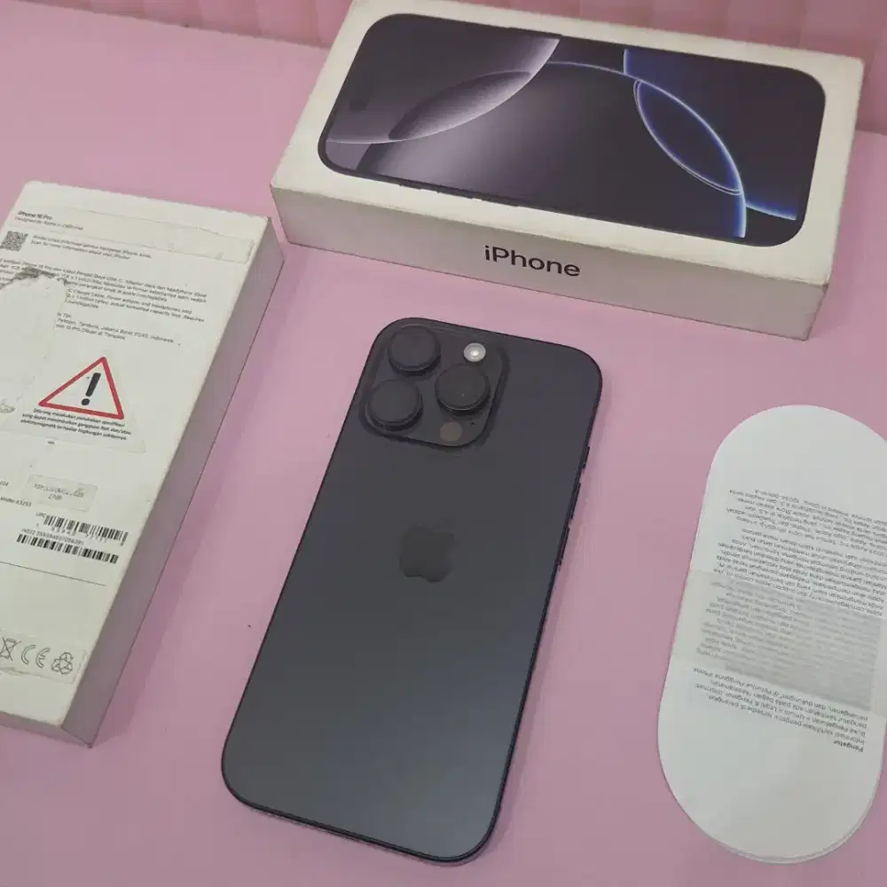iPhone 16 Pro 128GB Black Titanium