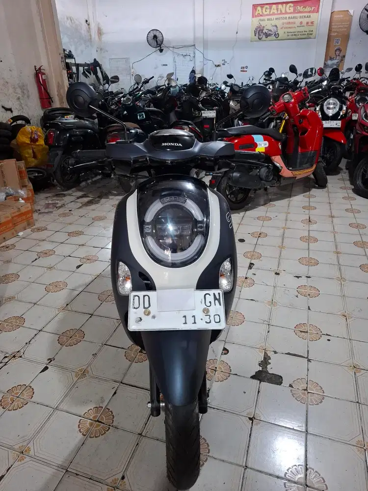 Honda Scoopy 2025 Biru