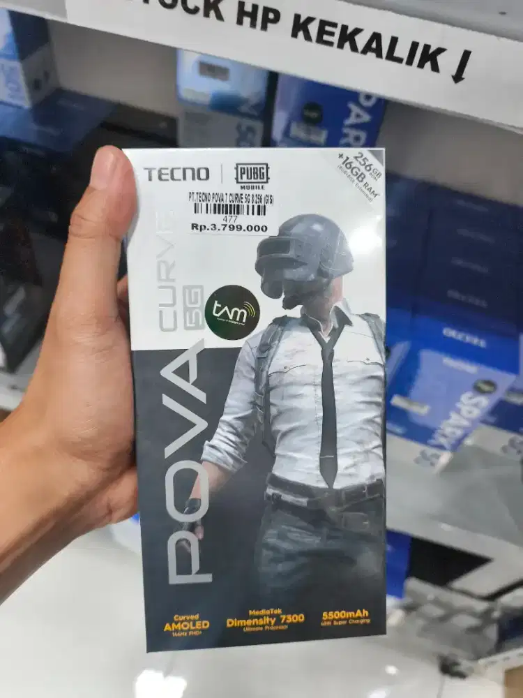 TECNO POVA CURVE 5G 8/256GB | ATLANTIS DAHSYAT