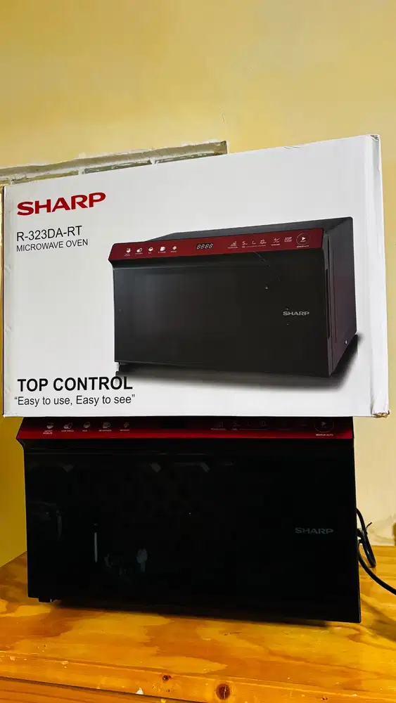SHARP Microwave Oven R-323DA-RT | 23 Liter | 800W | Mulus Like New
