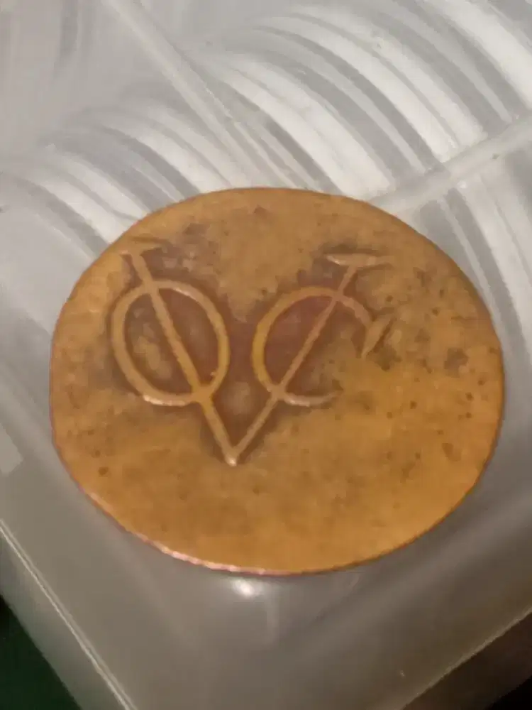 Koin 1 duit VOC langka kondisi eror Java th 1808