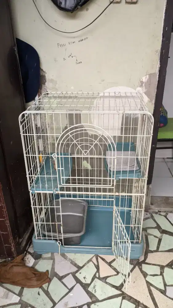KANDANG KUCING BESI