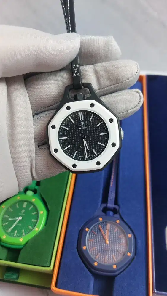 Audemars Piguet AP Swatch Royal Pop Good Quality - Ocho Negro