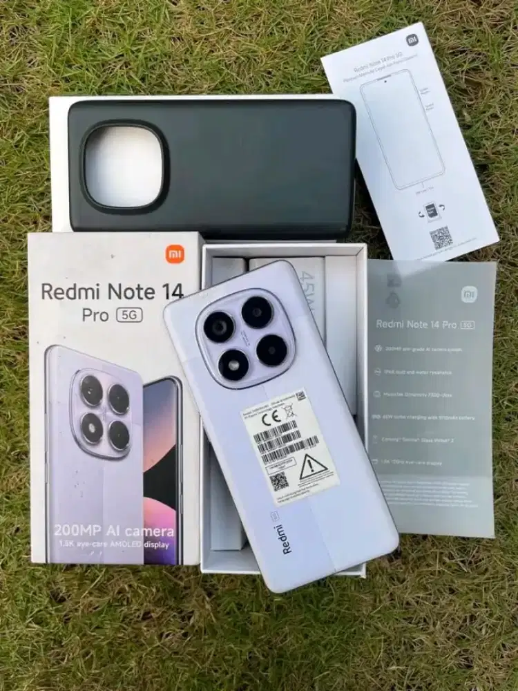 note 14pro fullset mulus 8/256