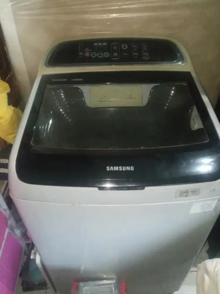 Mesin cuci satu tabung Samsung kondisi normal