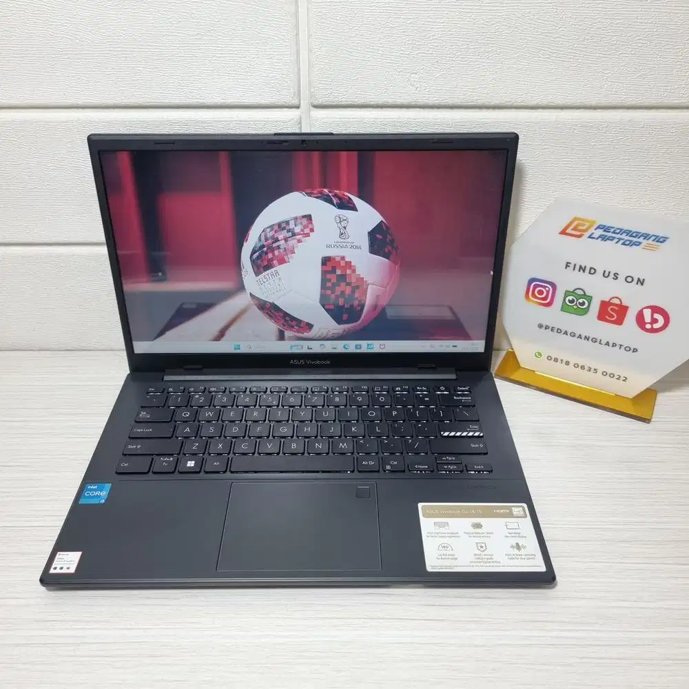 Asus Vivobook GO E1404GA Core i3-N305 RAM 8GB SSD 512GB FULLSET Garans