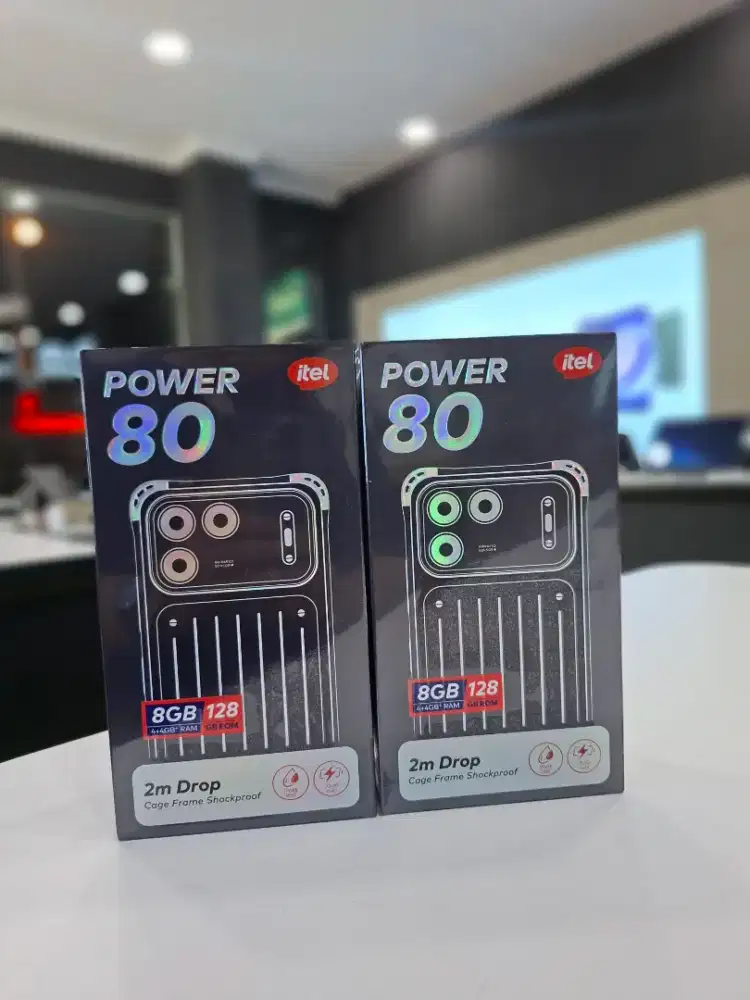 NEW ITEL POWE 80 128GB BARU !! GARANSI RESMI