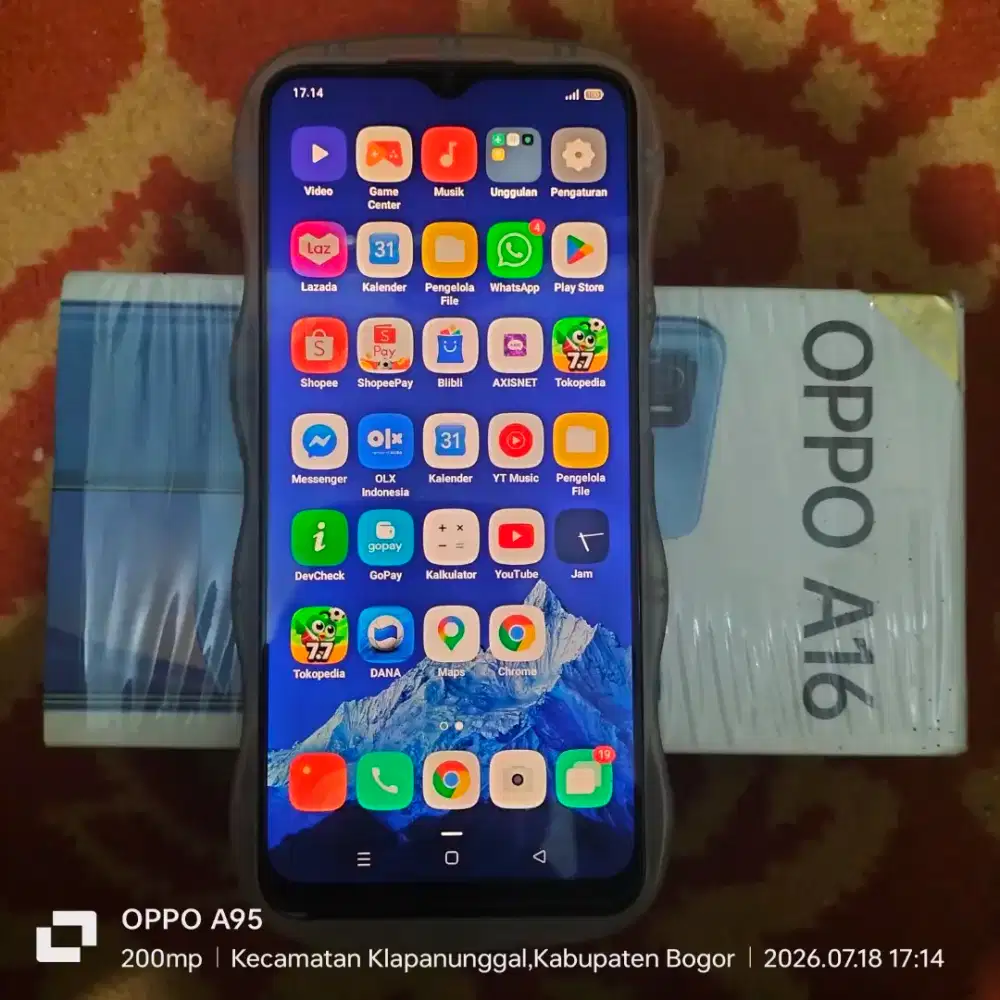 Oppo A16 second original 3/32