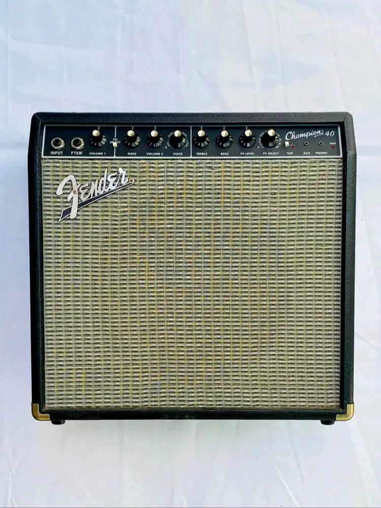 Ampli Fender Champion 40 Combo Amplifier Sudah Ada efek PART ORI SEMUA