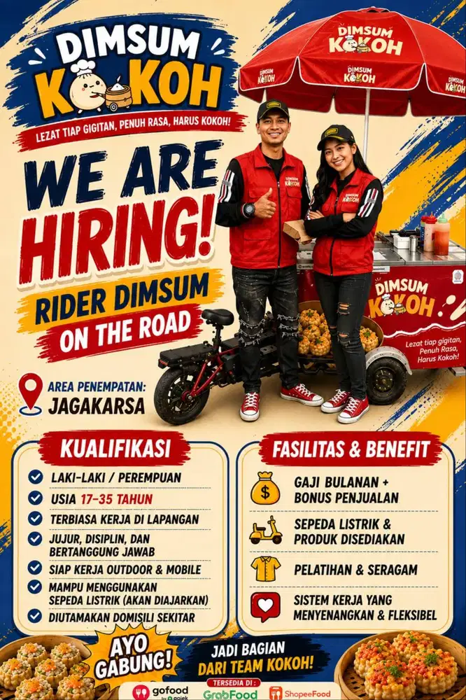 Rider Dimsum On The Road – Jagakarsa
