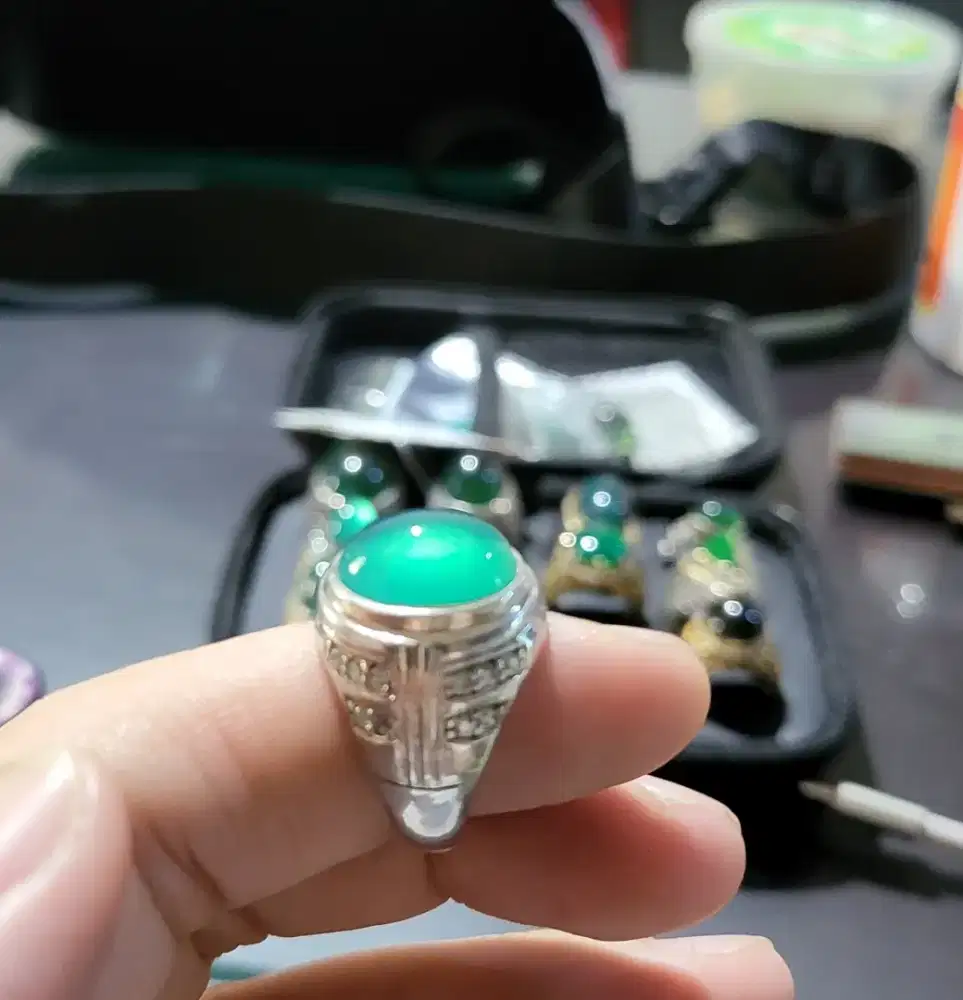 Bacan doko giwang nitik ring perak