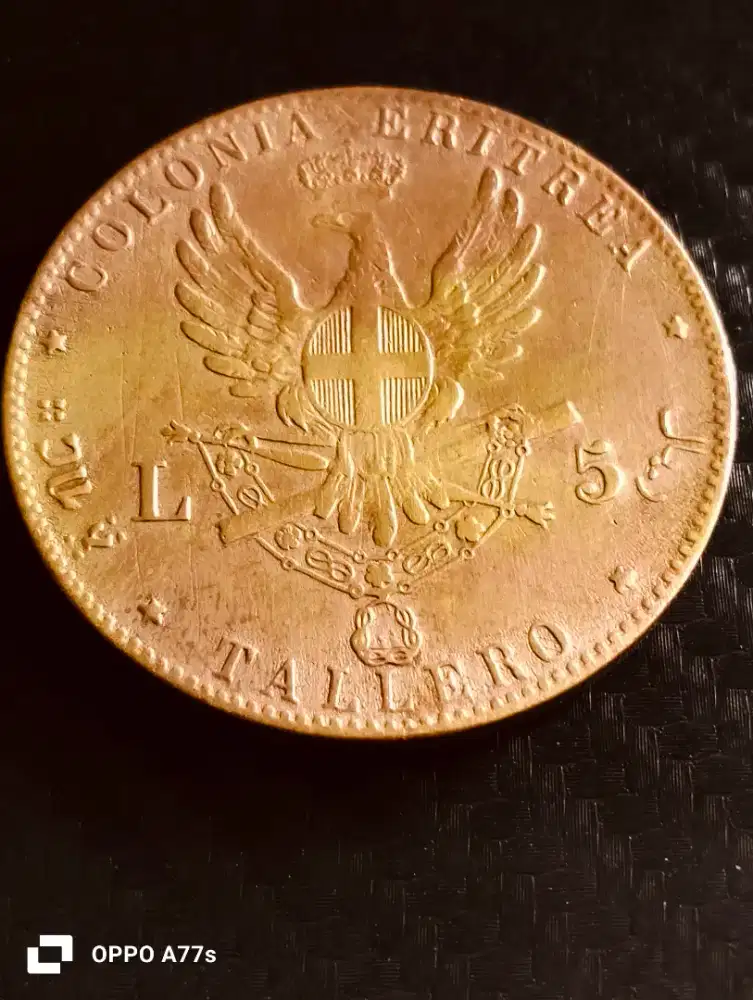 KOIN LAPIS EMAS TAHUN 1896