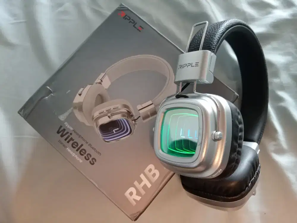 Headphone Foldable Black Ripple RHB