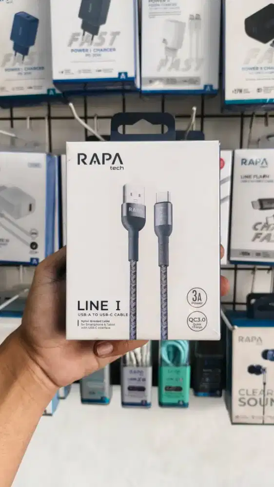 KABEL DATA TYPE C RAPA TECH LINE I