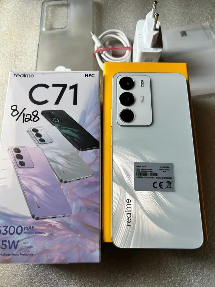 Realme C71 8/128GB Fullset Mulus spt baru