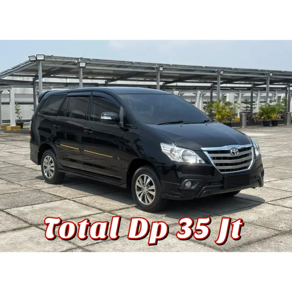 [TDP 35 Jt]Toyota kijang Innova 2015 G Luxury 2.0 AT Capt Seat