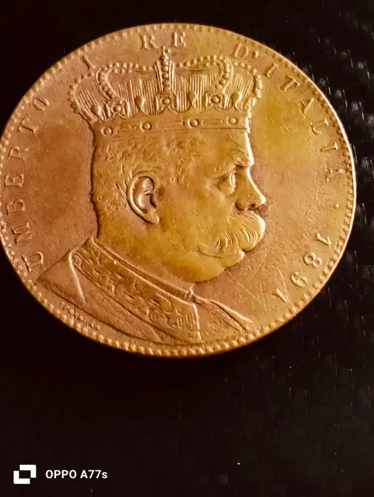 KOIN KUNO LANGKA TAHUN 1891