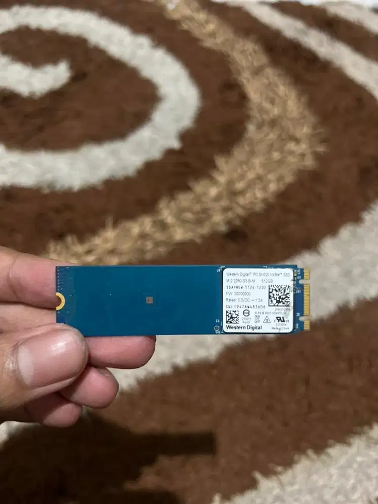 Ssd nvme m.2 512gb wd blue health 97