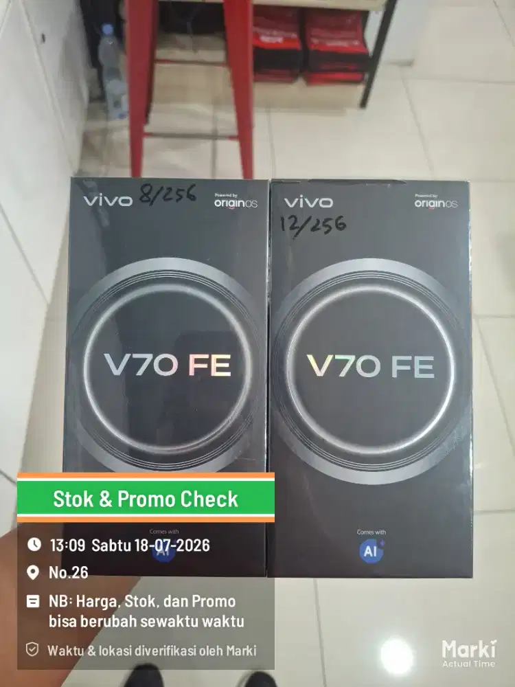 NEW VIVO V70 FE SERIES. DISKON UP TO 600RB. SEGEL GARANSI RESMI 1 THN