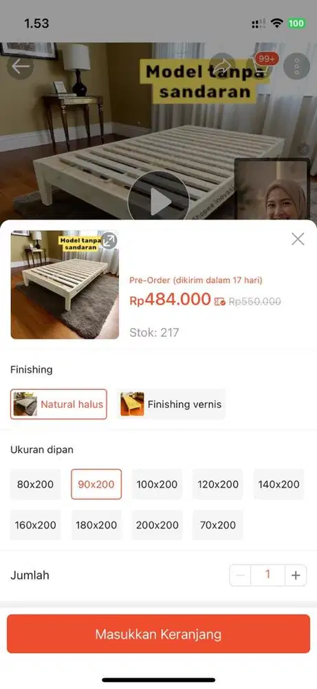 Dipan Tidur Anak Kost
