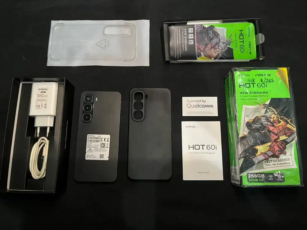 INFINIX HOT 60i 8/256 99% MULUS GARANSI MARET 2027 PUANJANG