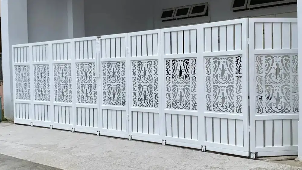 Pagar Besi Minimalis Rumah Modern Jabodetabek (Sesuaikan lokasi Anda)