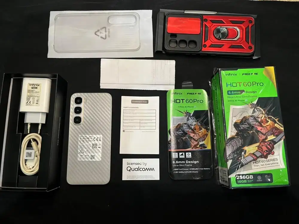 INFINIX HOT 60 PRO 8/256 99% MULUS GARANSI 2027 PANJANG JOS JISS