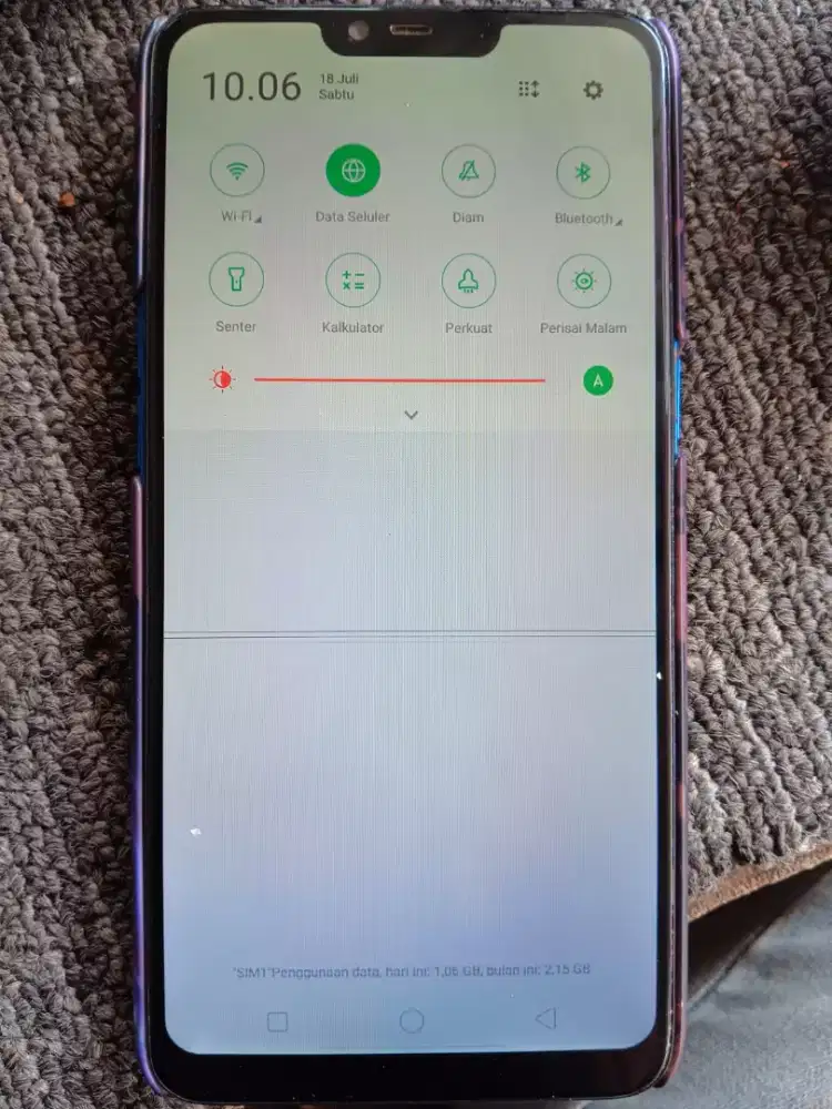 Realme C1 2/16 GB Layar Bergaris Batangan