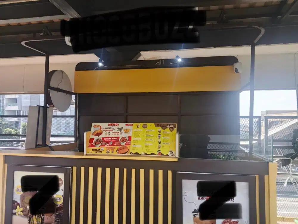 Booth / gerobak bekas MURAH