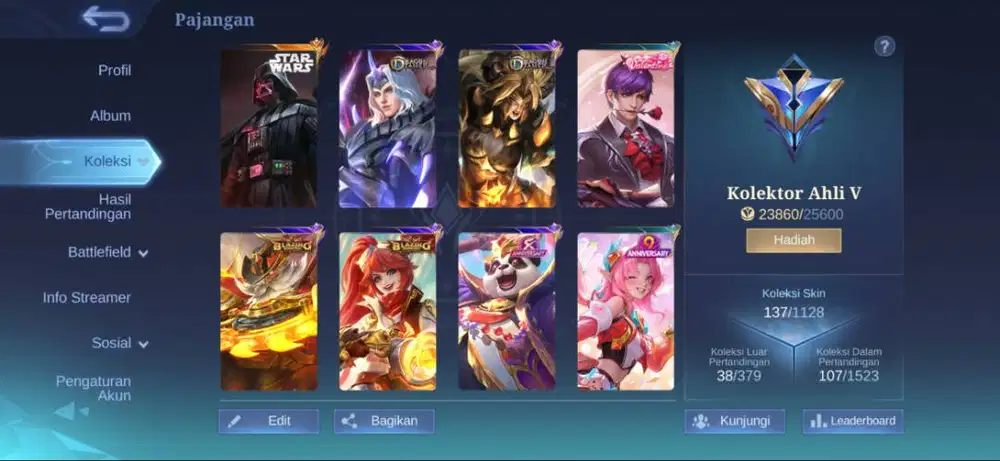 Akun mobile legends