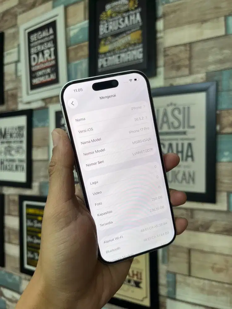 iphone 17 pro 256 silver