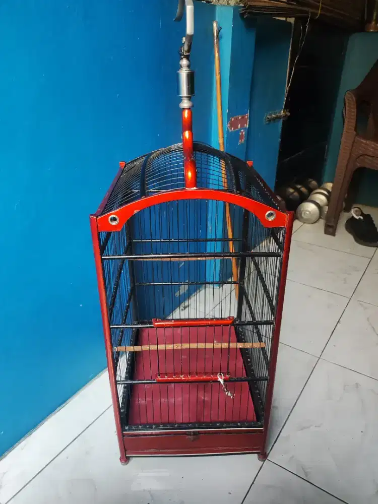 Kandang Sangkar Burung No.3 Jeruji Fiber X Kenari