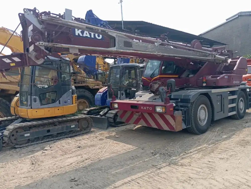 Jual Mobile Crane Kato KR25H-V7 Rough Terrain Crane Buildup Harga TDP