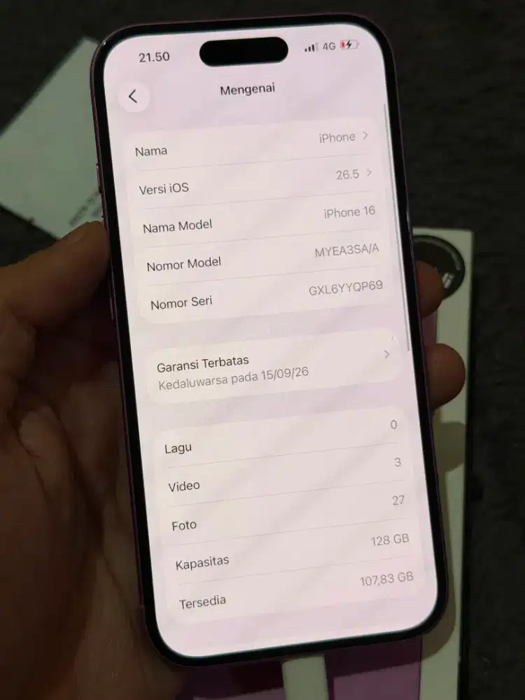 iPhone 16 iBox 128 gb