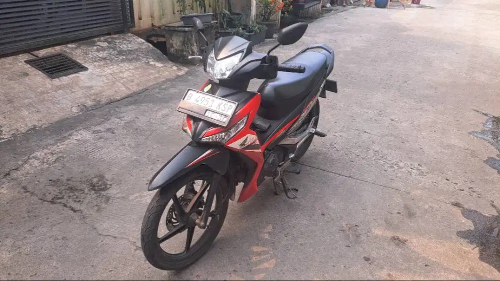 Honda Supra X 125 FI 2020 Merah Hitam - Surat Lengkap Pajak Hidup