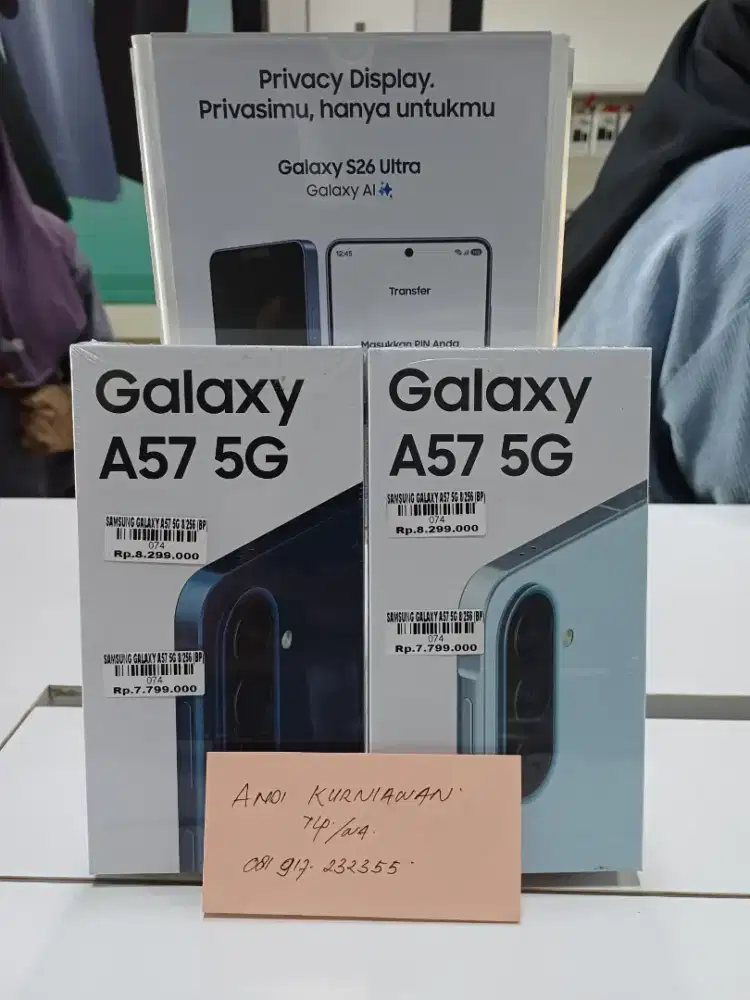 New samsung a57 ram 8/256gb atlantis dahsyat