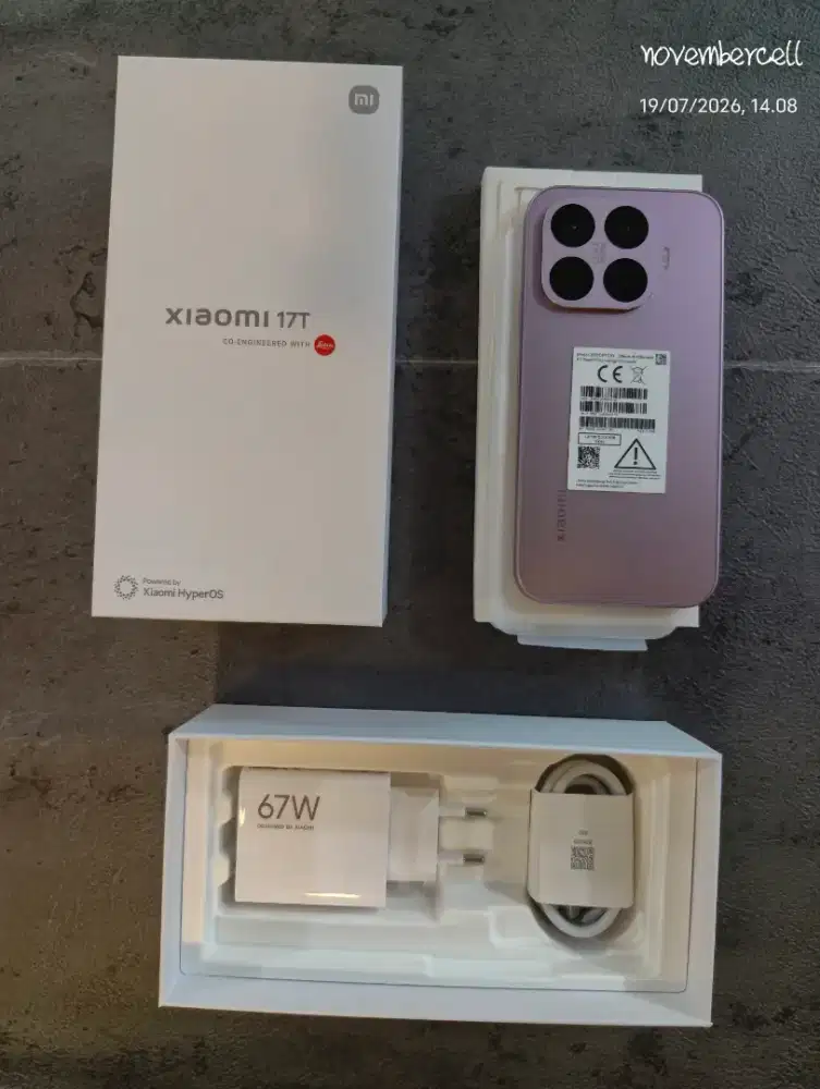 xiaomi 17t 12/512 violet mulus likenew
