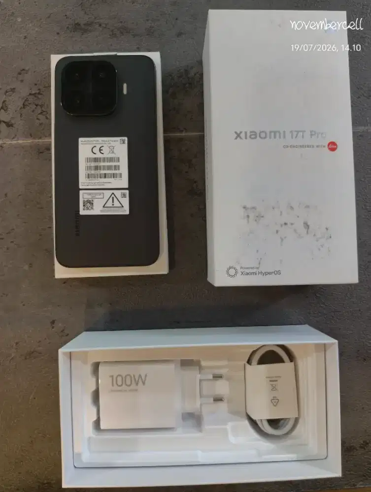 xiaomi 17t 12/512 mulus likenew fullset garansi 2028