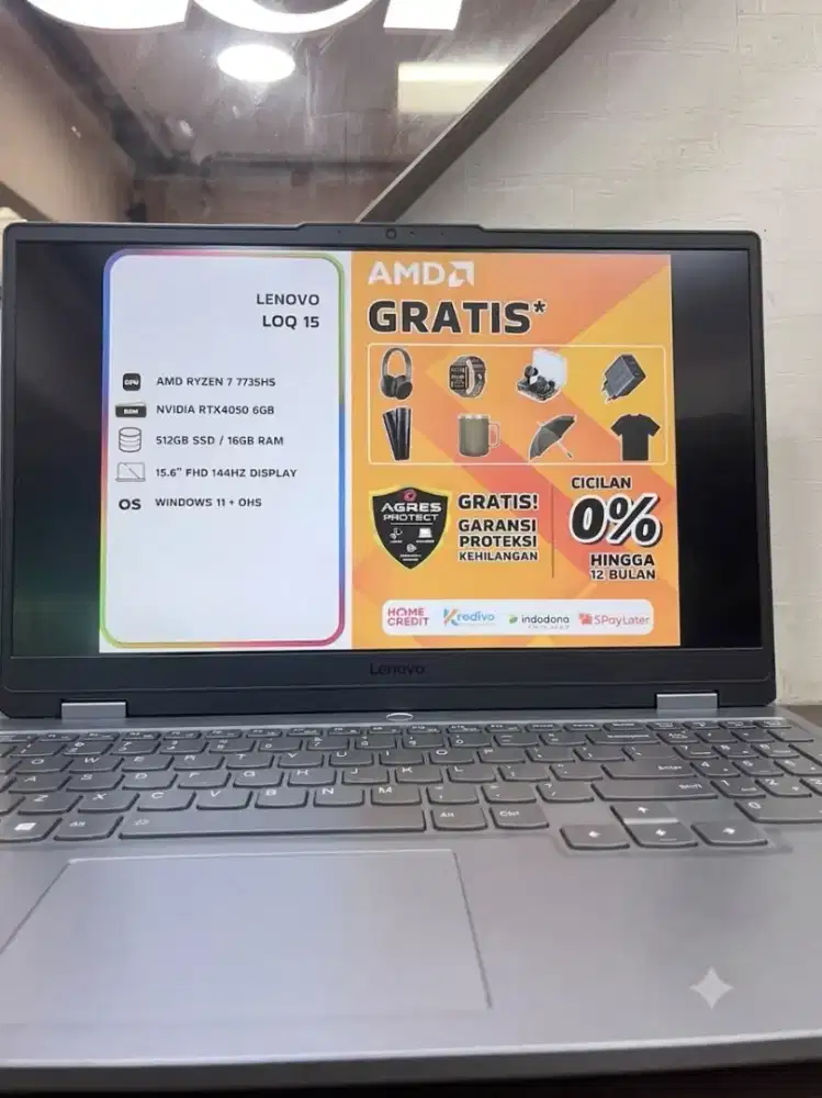Laptop Lenovo Loq 15 Promo Cicilan Ringan