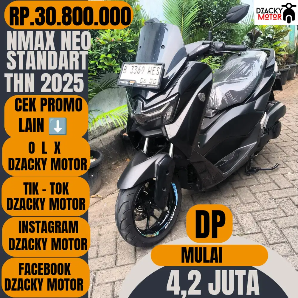 NMAX NEO STANDART 2025 SECOND LIKE NEW