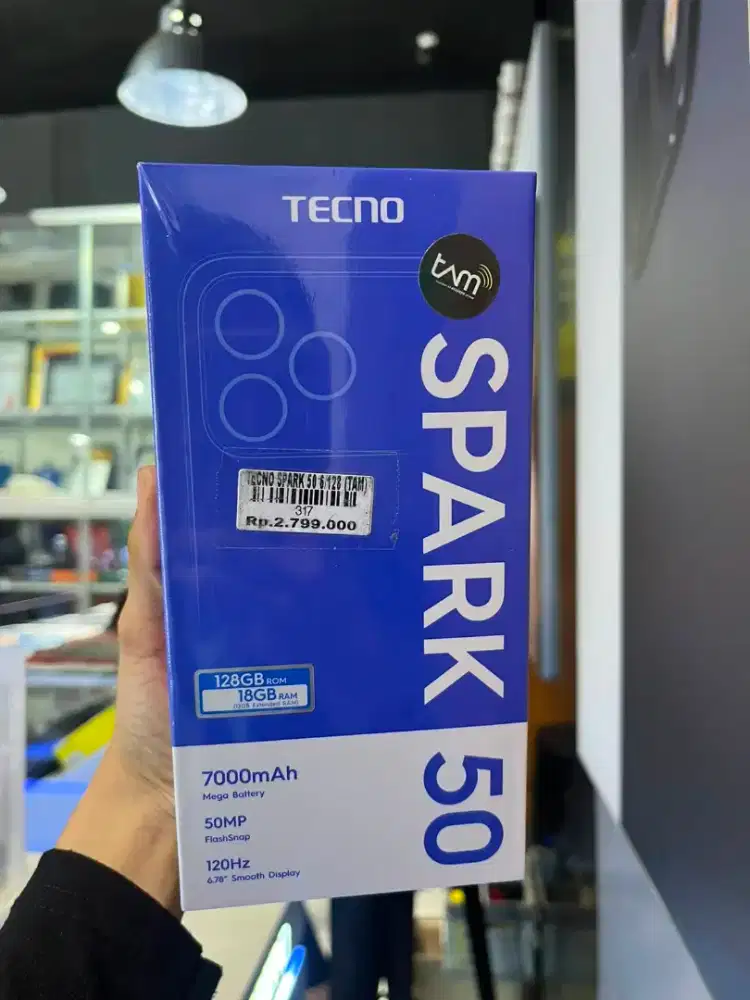 Tecno spark 50 6/128gb ATLANTIS DAHSYAT