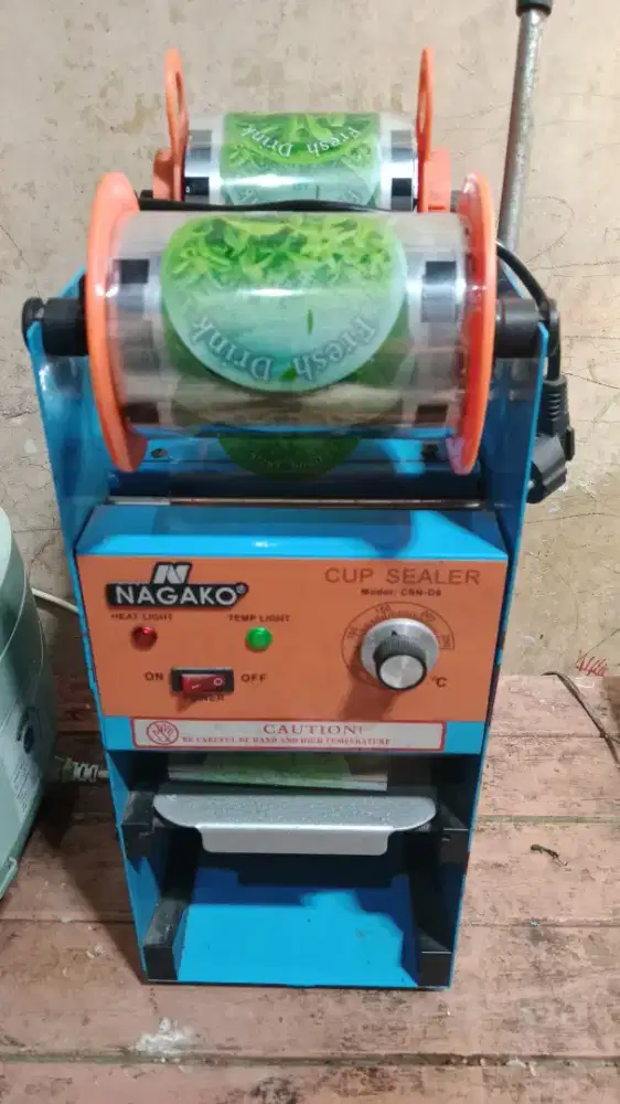 Dijual Mesin Cup Sealer merk Nagako Tipe CSN-D8