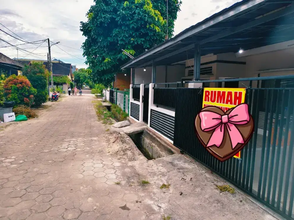 Di jual rumah siap huni