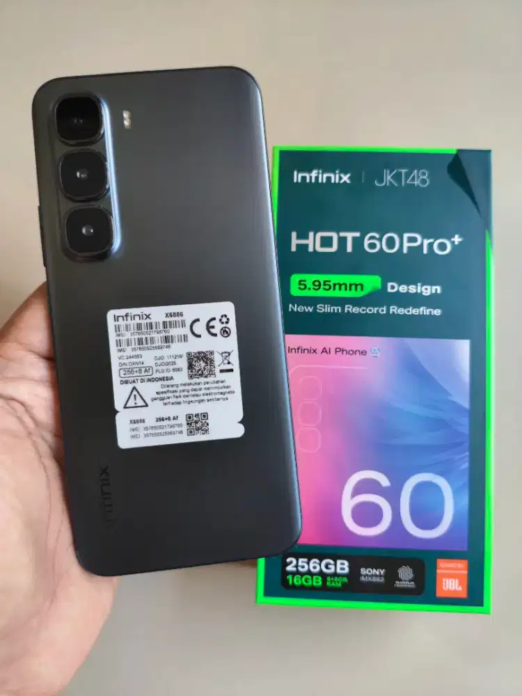 Infinix Hot 60 PRO+ (8/256) Like New Garansi Panjang